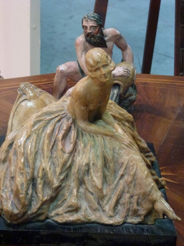 la-ballerina scultura in terracotta di G.Cacciapuoti-jpeg