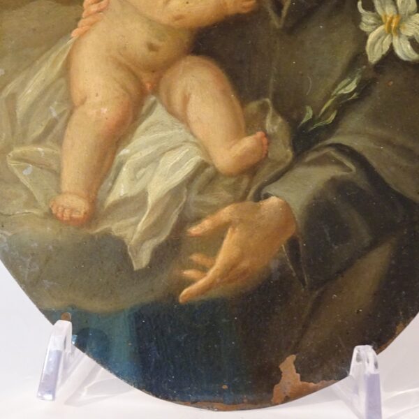 S.Antonio con il Bambino XVIII secolo-2