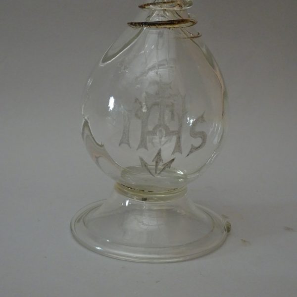 Ampolla in vetro XIX secolo -1Ampolla in vetro XIX secolo -1